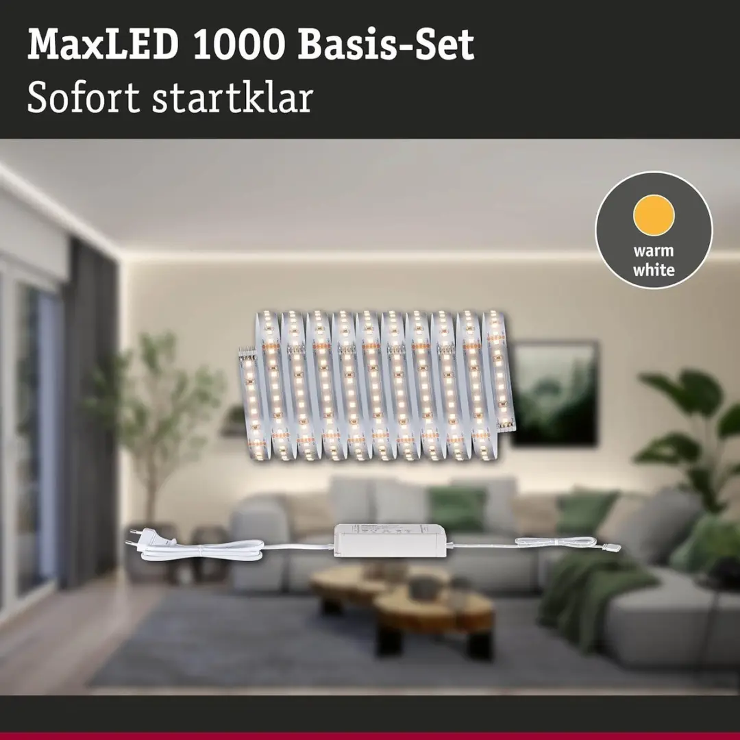 Paulmann 71242 MaxLED LED-strip Warm Wit 3m
