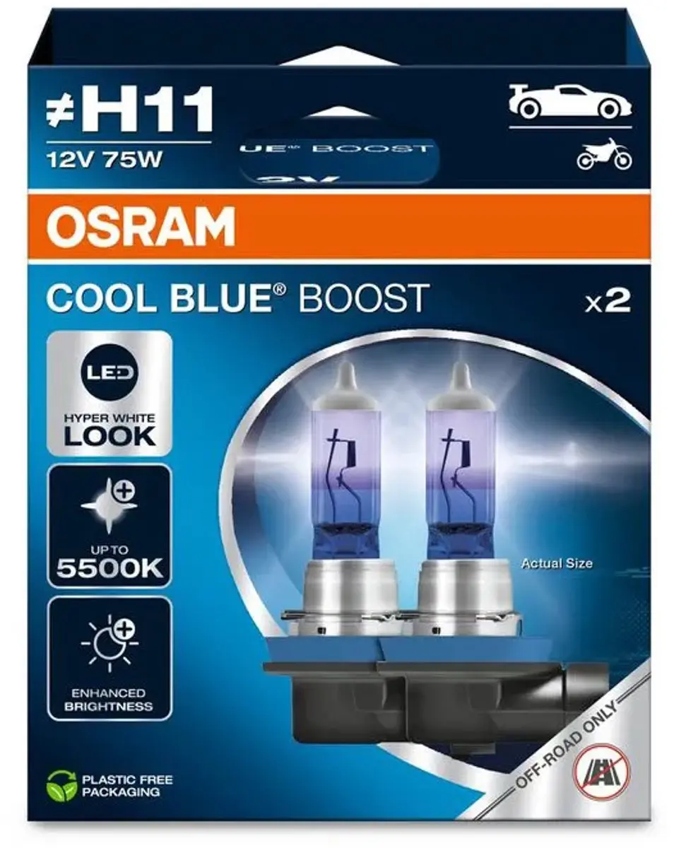 Osram Cool Blue BOOST H11 Set