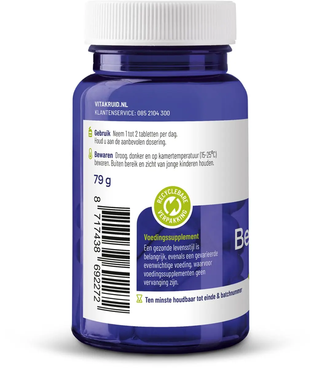 Vitakruid BeautyComplex 60 Stuks - 60ml