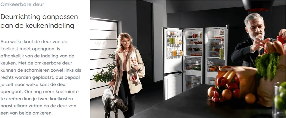 Beko BCSA283E4SN Inbouw Koel-Vriescombinatie 275L