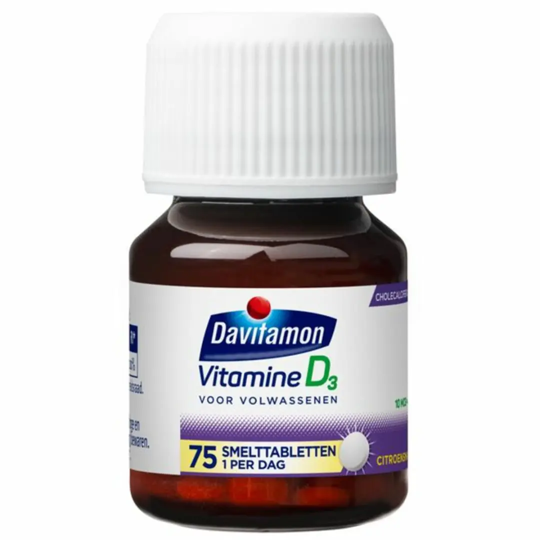 Davitamon Vitamine D Volwassenen Smelttabletten - 4x75 Stuks