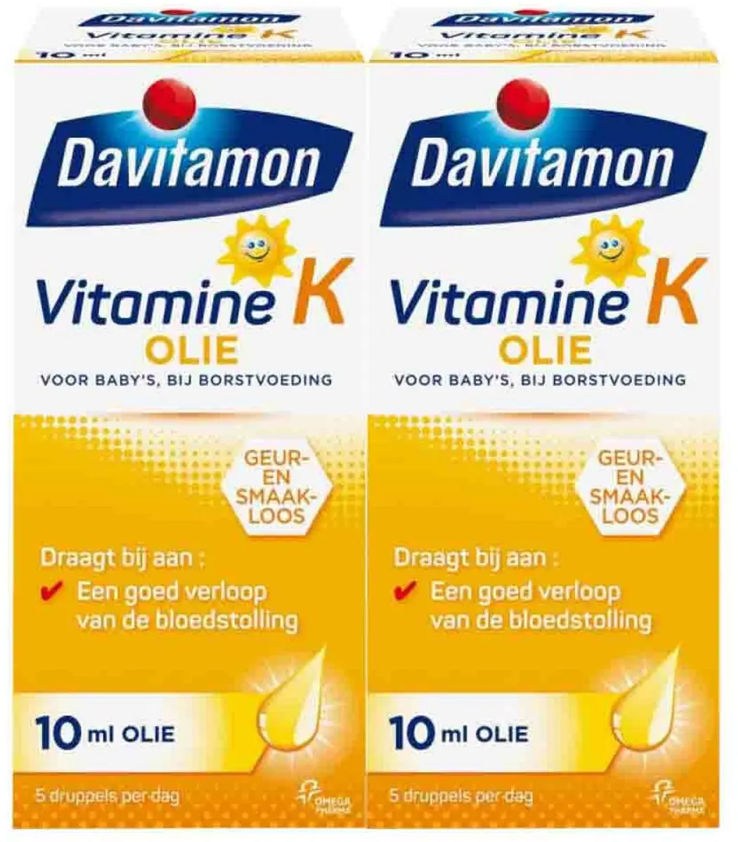 Davitamon Vitamine K Olie 2x10ml
