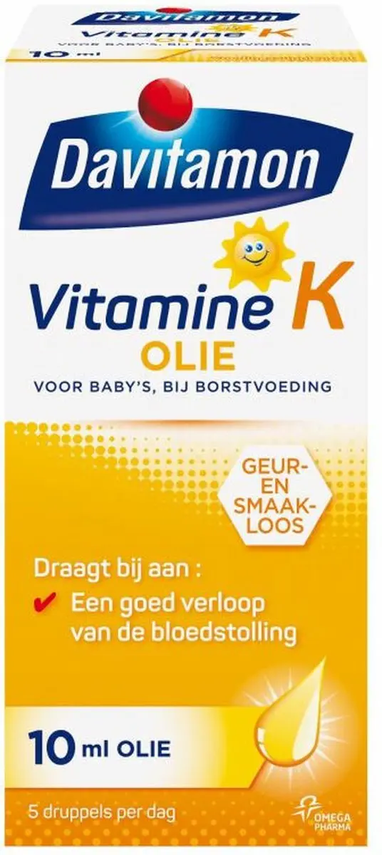 Davitamon Vitamine K Olie 2x10ml