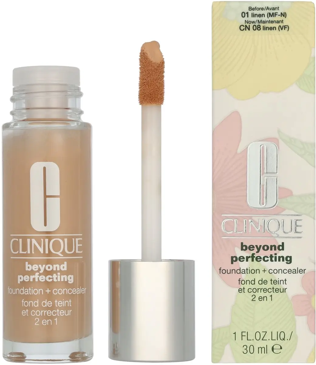 Clinique Beyond Perfecting Foundation + Concealer 01 Linen - 30ml