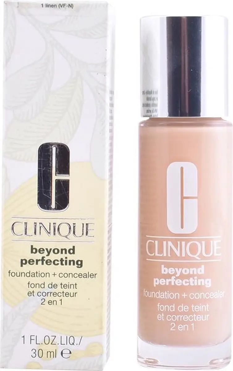 Clinique Beyond Perfecting Foundation + Concealer 01 Linen - 30ml