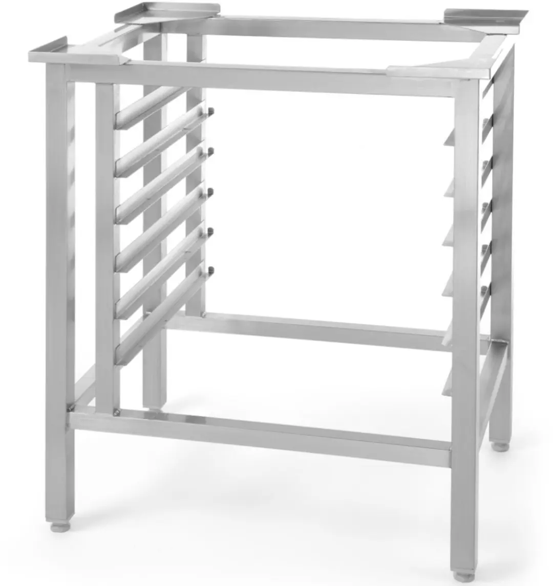 HENDI Ovenonderstel 1030815 - RVS - 69x48x70cm - 6 Geleiderails