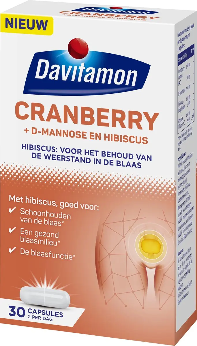 Davitamon Cranberry Capsules - 30 Stuks
