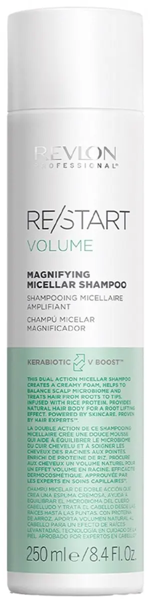 Revlon Restart Volume Magnifying Micellair Shampoo 250ml