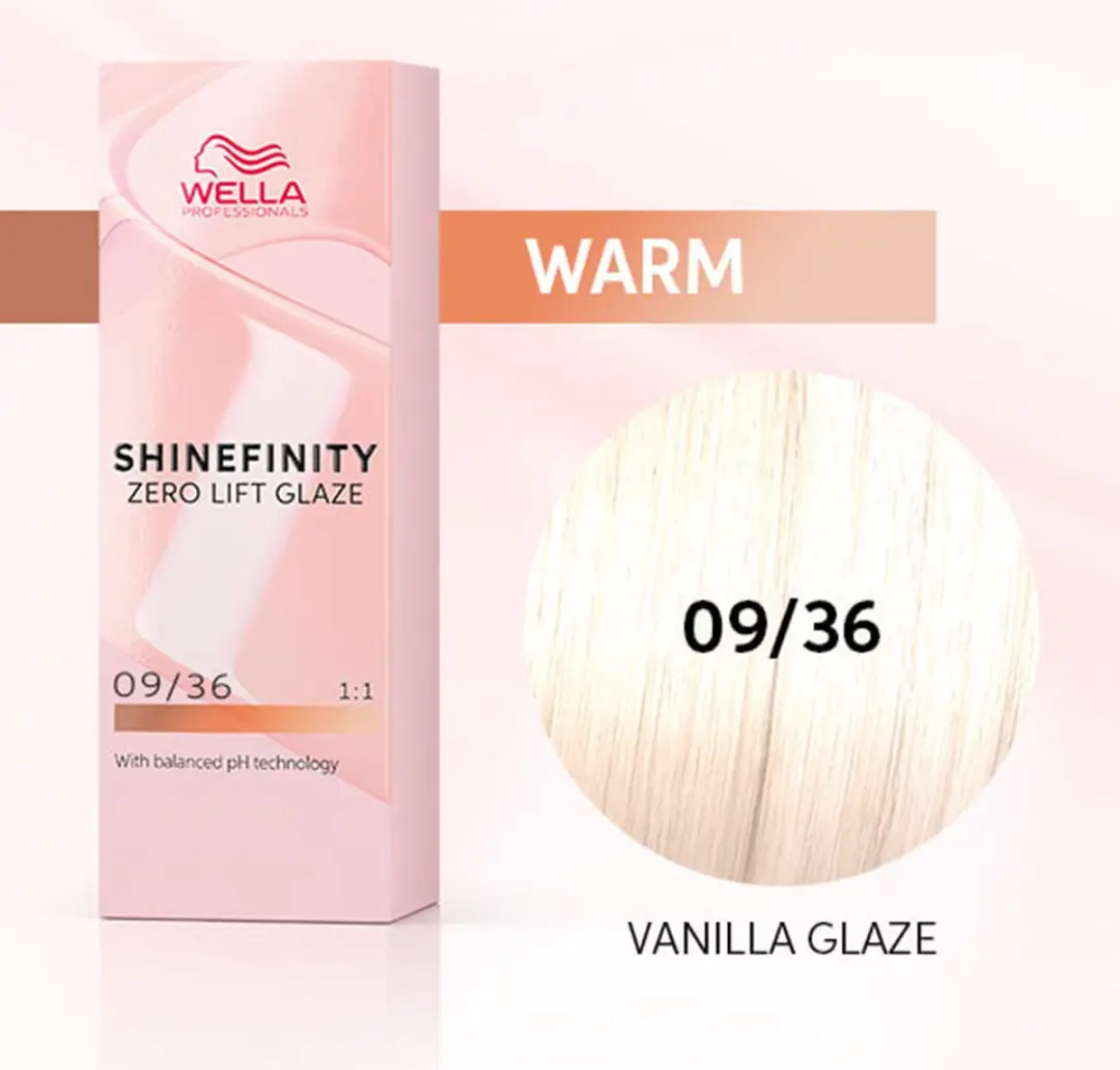 Wella Professionals ShineFinity 09/36 Haarverf 150ml - Paars - afbeelding 6 van 6