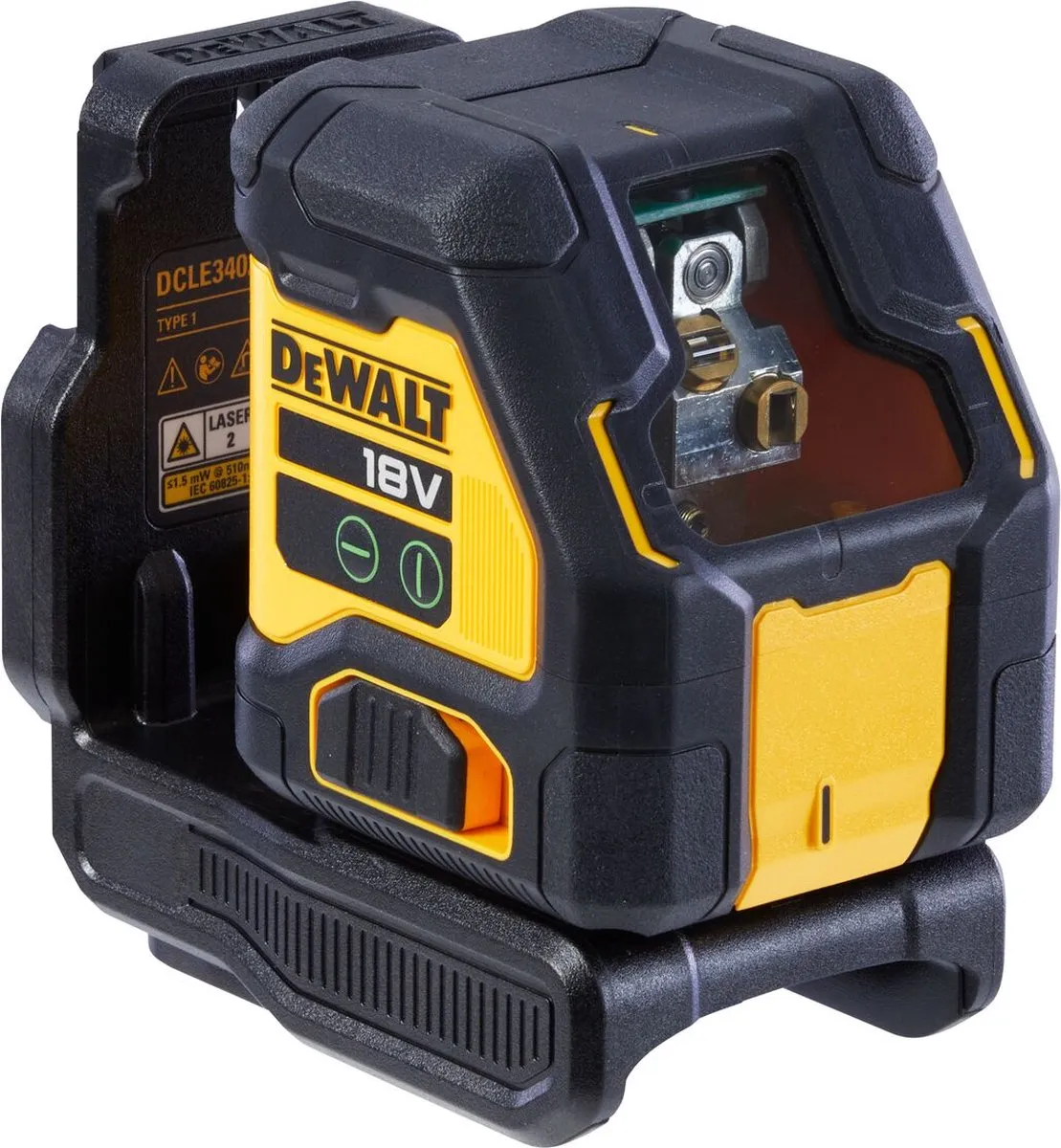 DeWalt DCLE34021N Accu Kruislijnlaser Groen 18V XR