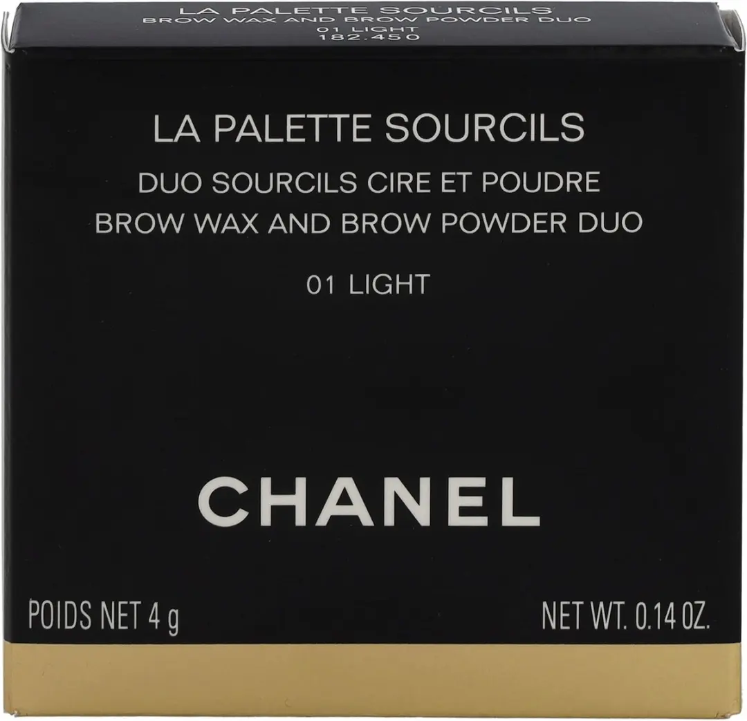 Chanel Sourcils Wenkbrauw Palette 03 Dark - 4 Kleuren - afbeelding 6 van 6