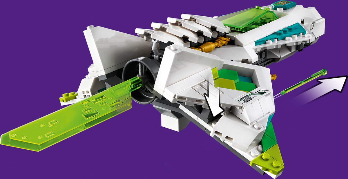 LEGO Monkie Kid™ Witte draak paardenvliegtuig - 80020