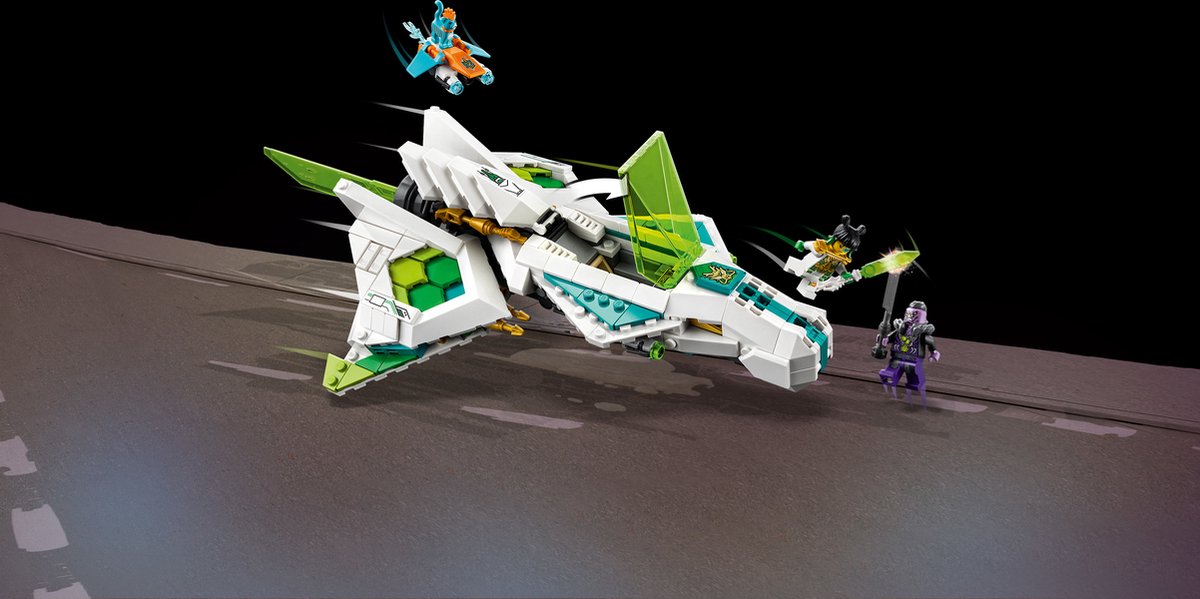 LEGO Monkie Kid™ Witte draak paardenvliegtuig - 80020