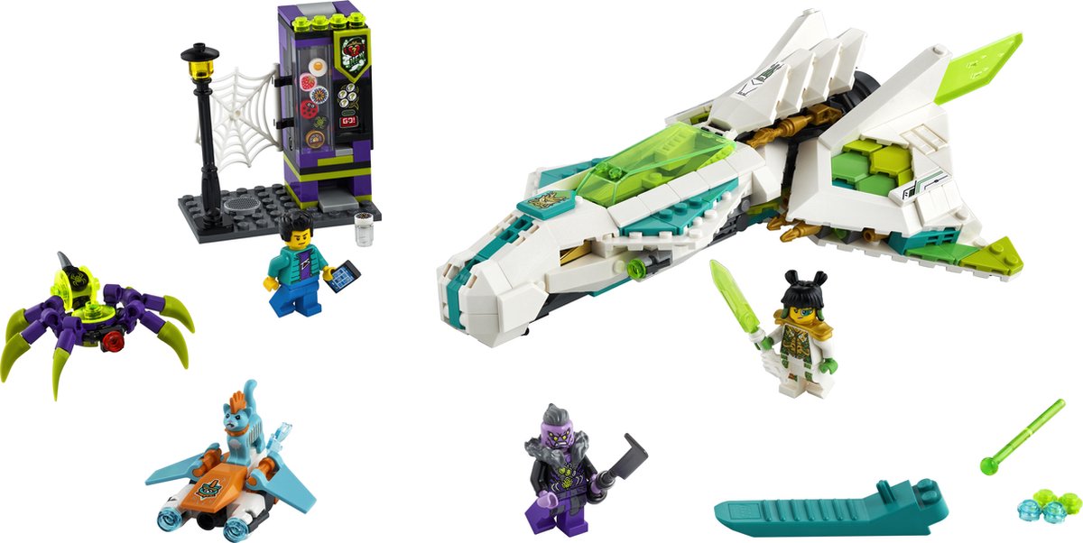 LEGO Monkie Kid™ Witte draak paardenvliegtuig - 80020