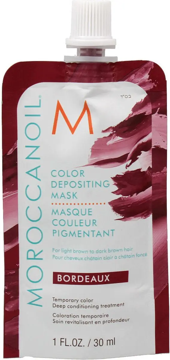 Moroccanoil Color Depositing Mask Bordeaux - Haarolie 30ml