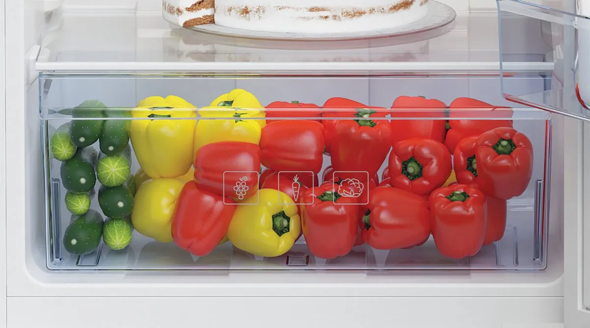 Beko BLSA210M3SN Koelkast 198L - 1 Deur Wit