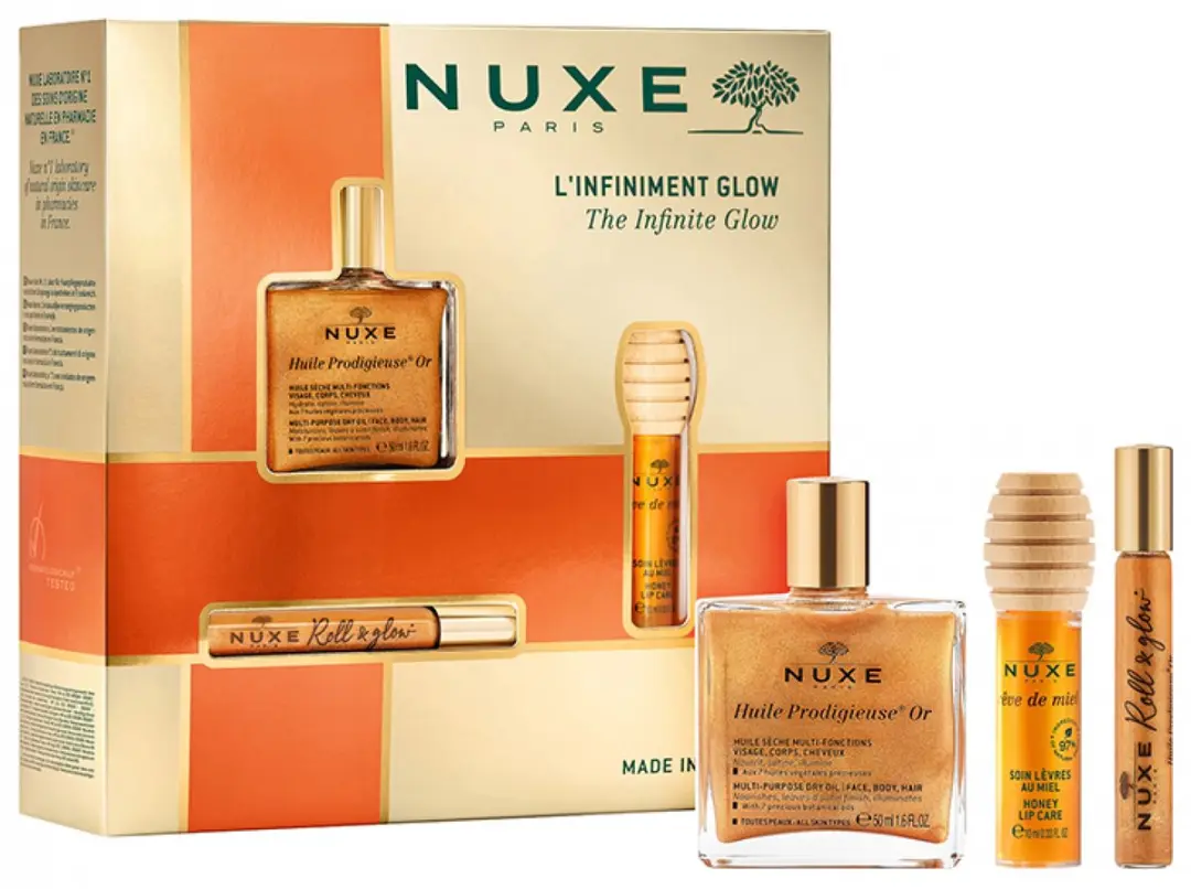 Nuxe Infinite Glow Cadeauset - 3 Producten