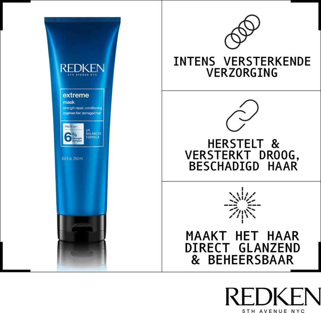 Redken Extreme Mask Haarmasker 250ml - Gekleurd haar