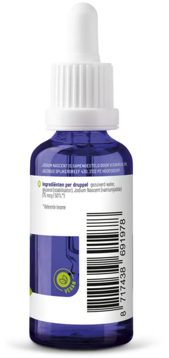 Vitakruid Jodium Druppels 2x30ml