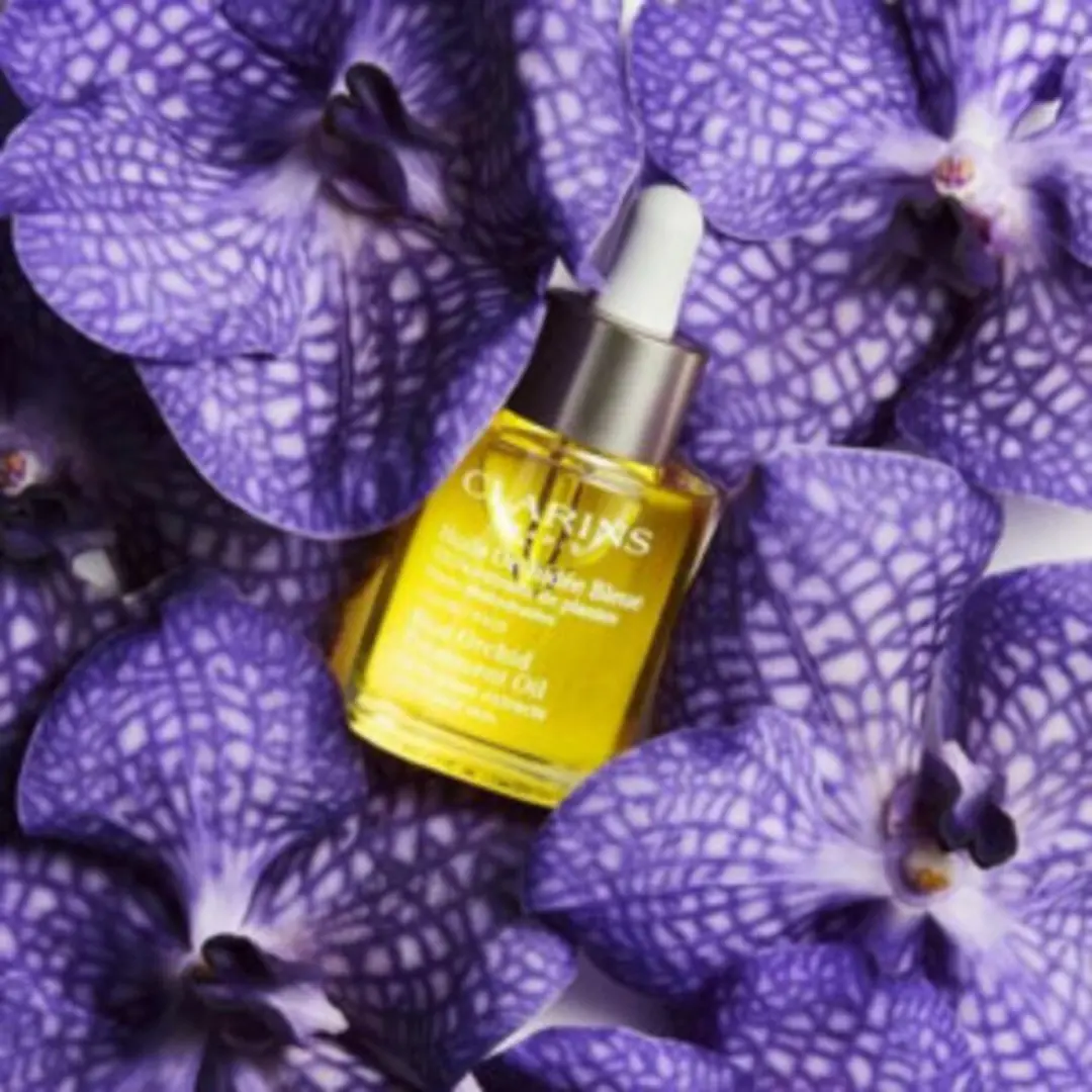 Clarins Blue Orchid Treatment Oil 30ml - afbeelding 6 van 6