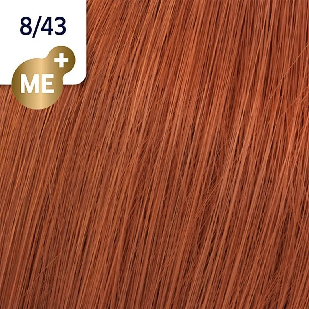 Wella Professionals Koleston Perfect Me+ Haarverf 8/43 Rood 60ml