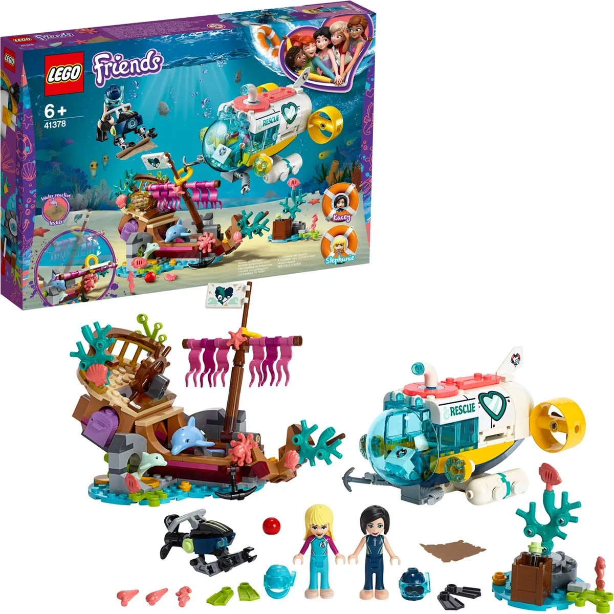 LEGO Friends Dolfijnen Reddingsactie 41378 - Multikleur