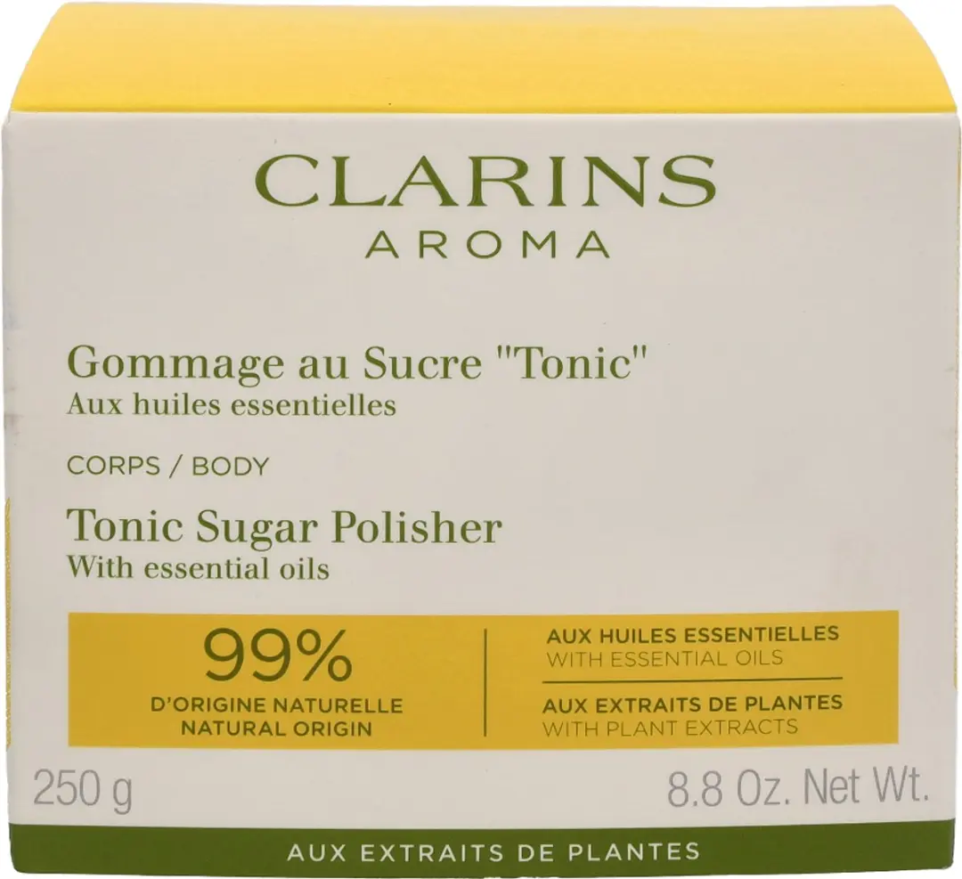Clarins Tonic Sugar Polisher 250g Scrub - afbeelding 6 van 6