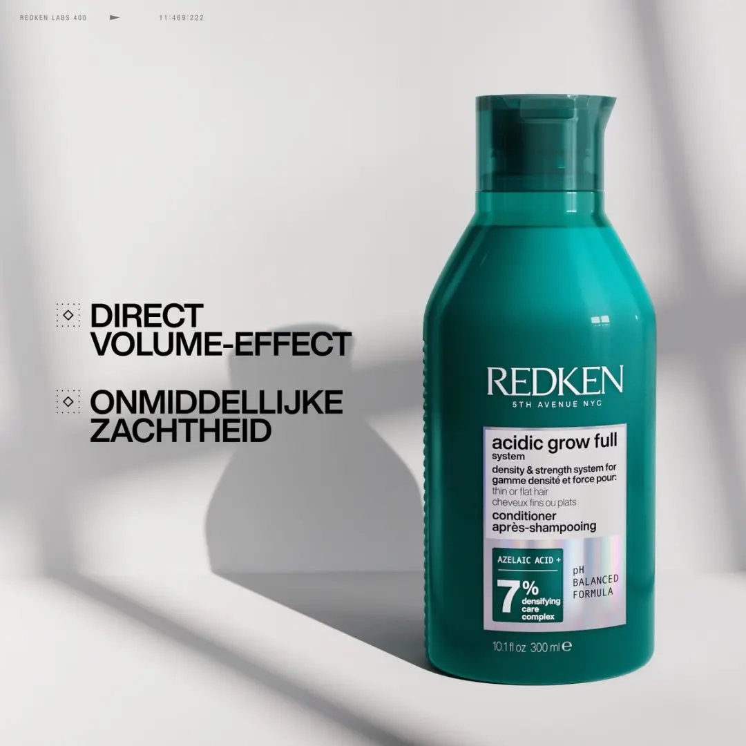 Redken Acidic Grow Full System Duo - Shampoo 300ml + Conditioner 300ml + Serum 30ml