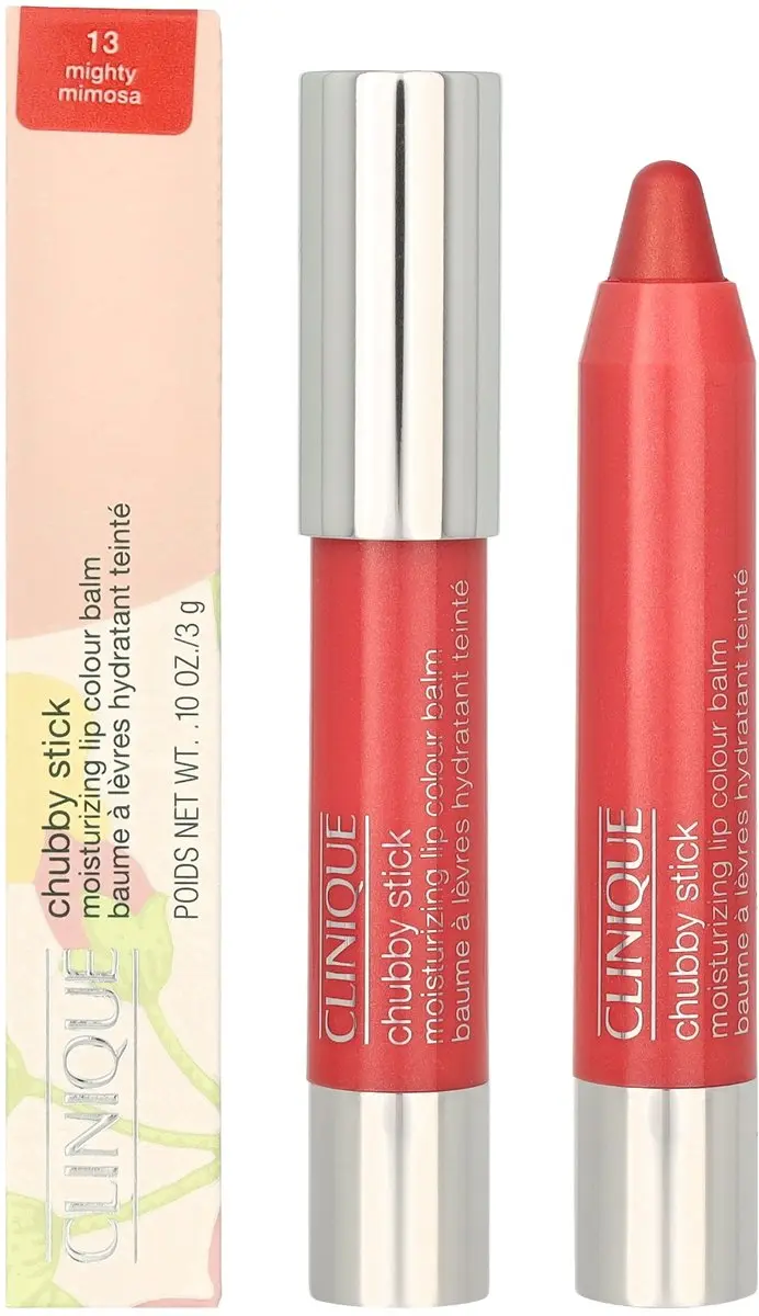 Clinique Chubby Stick Mighty Mimosa Lippenbalsem 3g - Roze - afbeelding 6 van 6
