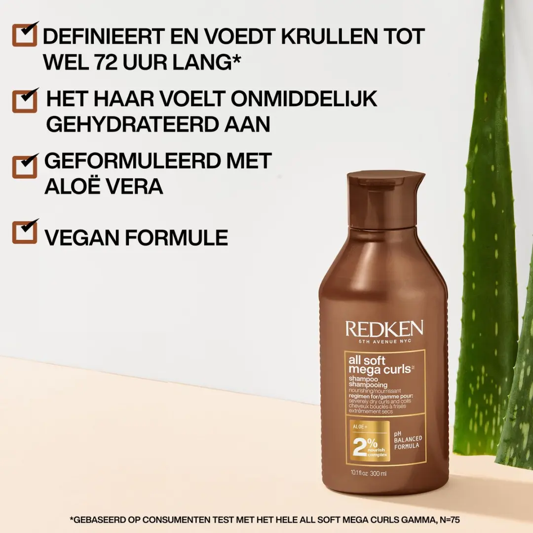 Redken All Soft Mega Curls Shampoo 300ml