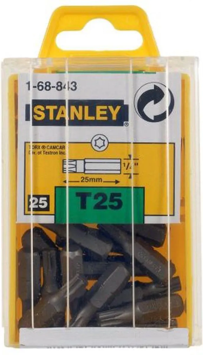 Stanley Torx T25 Bits
