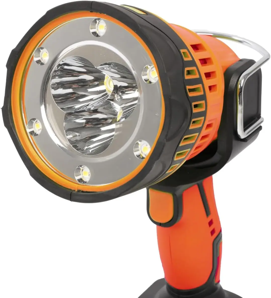 Yard Force 20V Ledlamp Werklamp - 1500 Lumen - 5 standen - Oranje/Zwart - afbeelding 6 van 6