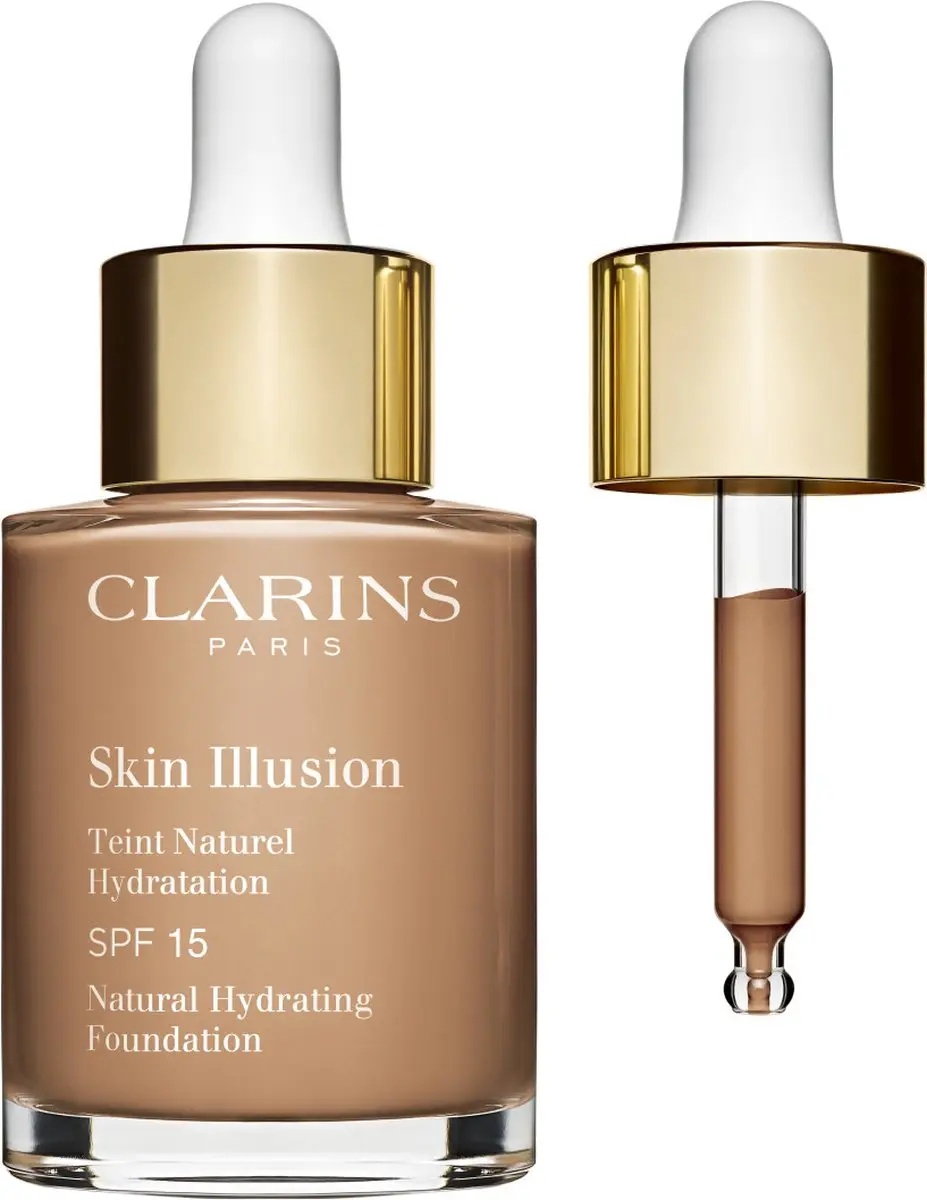 Clarins Skin Illusion Teint Naturel Foundation 112 Amber