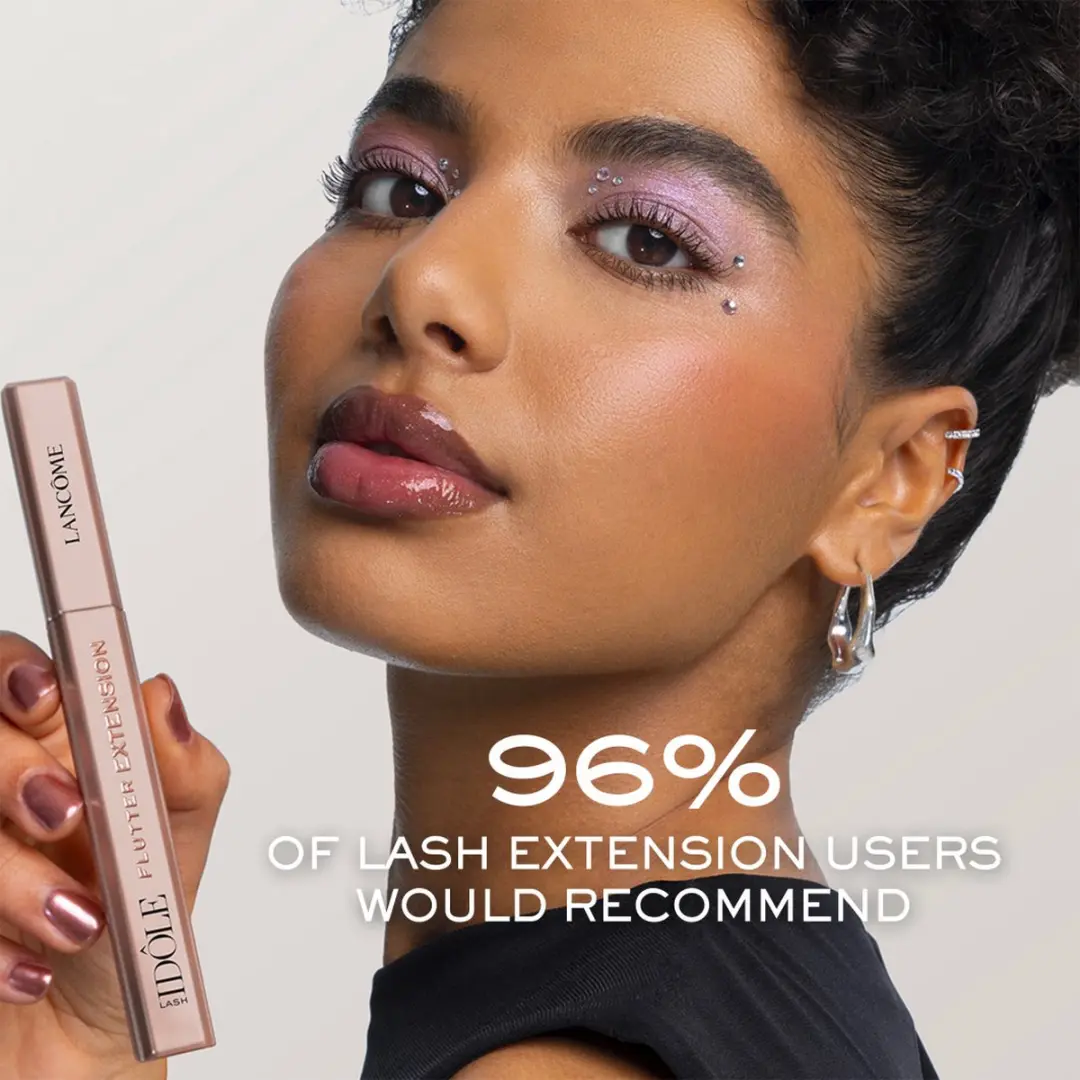 Lancôme Lash Idôle Flutter Extension Mascara 4ml - Zwart - afbeelding 6 van 6
