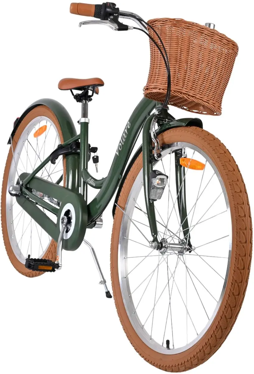 Volare Ashley Kinderfiets 26" - Meisjes - 3 Versnellingen - Groen