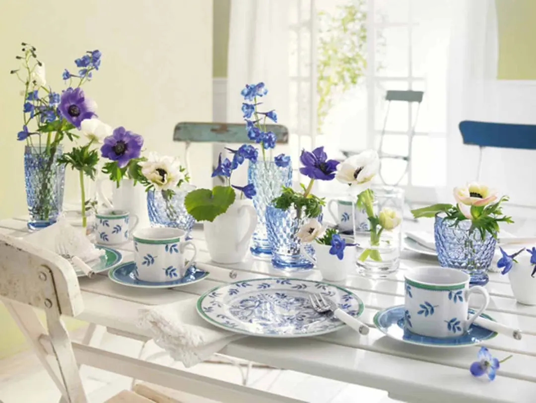 Villeroy & Boch Boston Coloured Beker - 330ml - Blauw - 4 Stuks