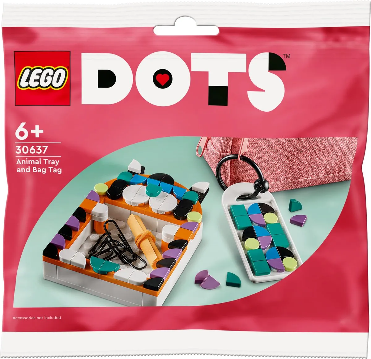 LEGO Dierenbakje en Bagagelabel 30637