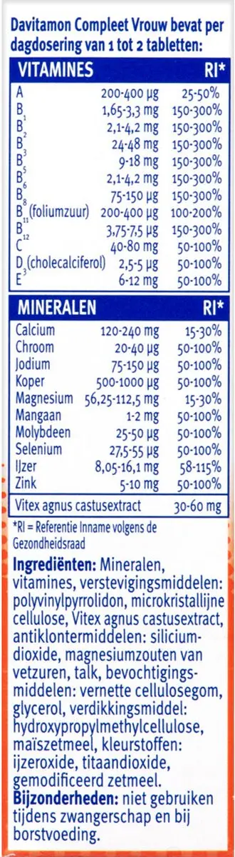 Davitamon Multi Vrouw 120 Capsules - 2x60