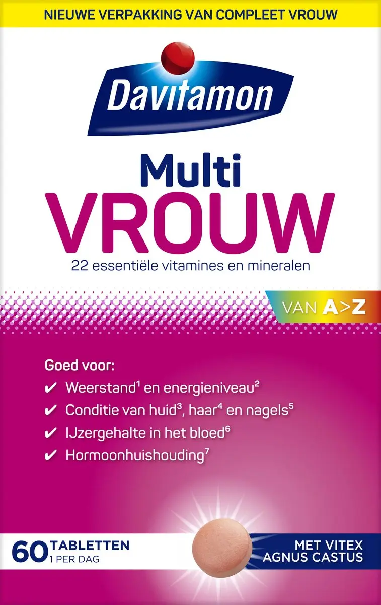 Davitamon Multi Vrouw 120 Capsules