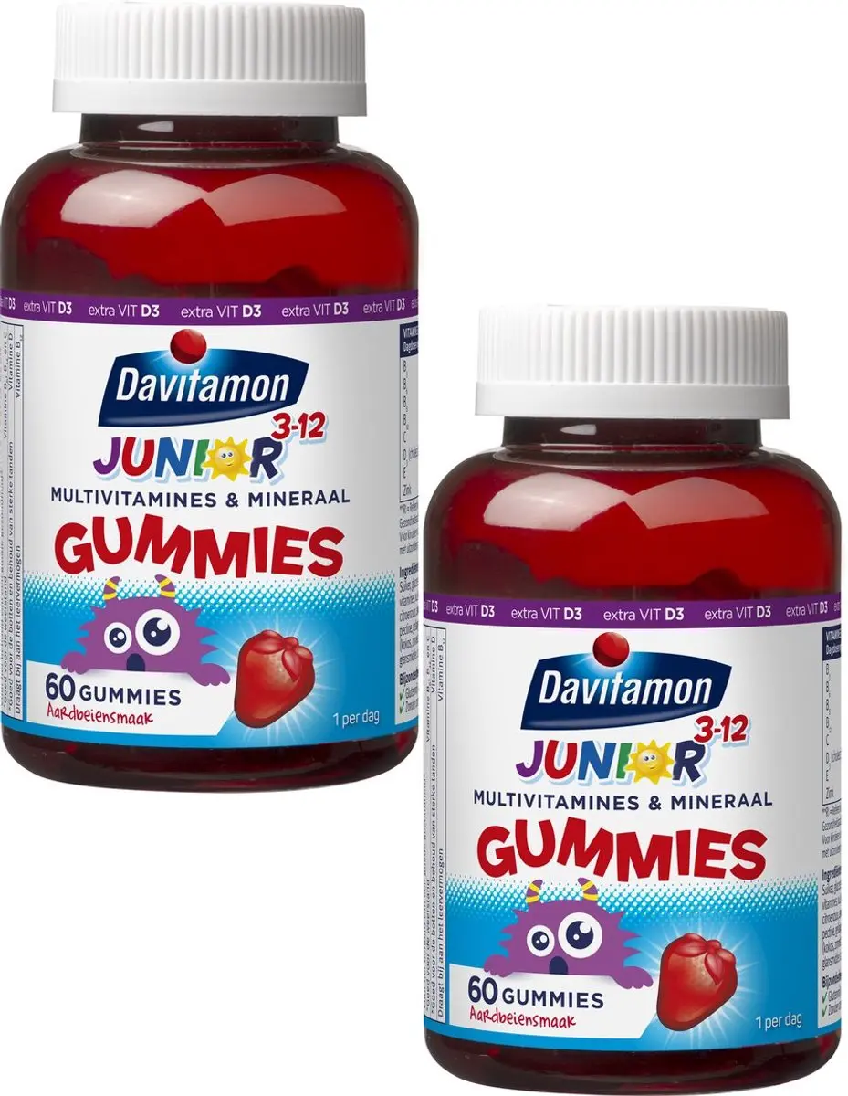 Davitamon Junior 3+ Multivitamine Gummies