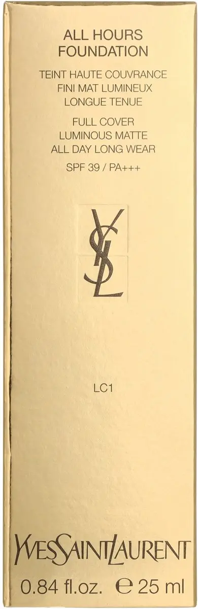 Yves Saint Laurent All Hours Foundation LC1 Light Cool 3 - 25ml