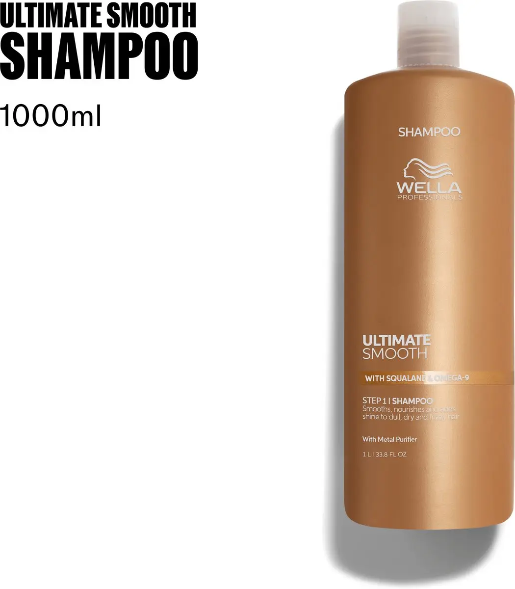 Wella Professionals Ultimate Smooth Shampoo 1000ml