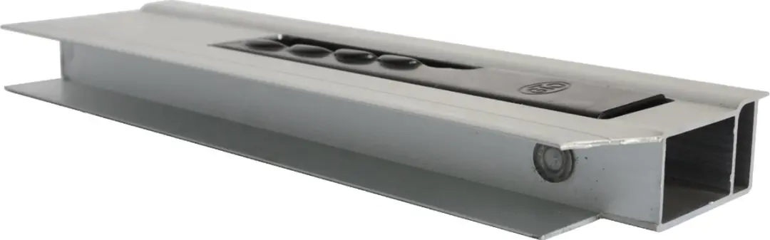 AL-KO GTO Bordwandsluiting 300mm Rechts - Zwart/Aluminium