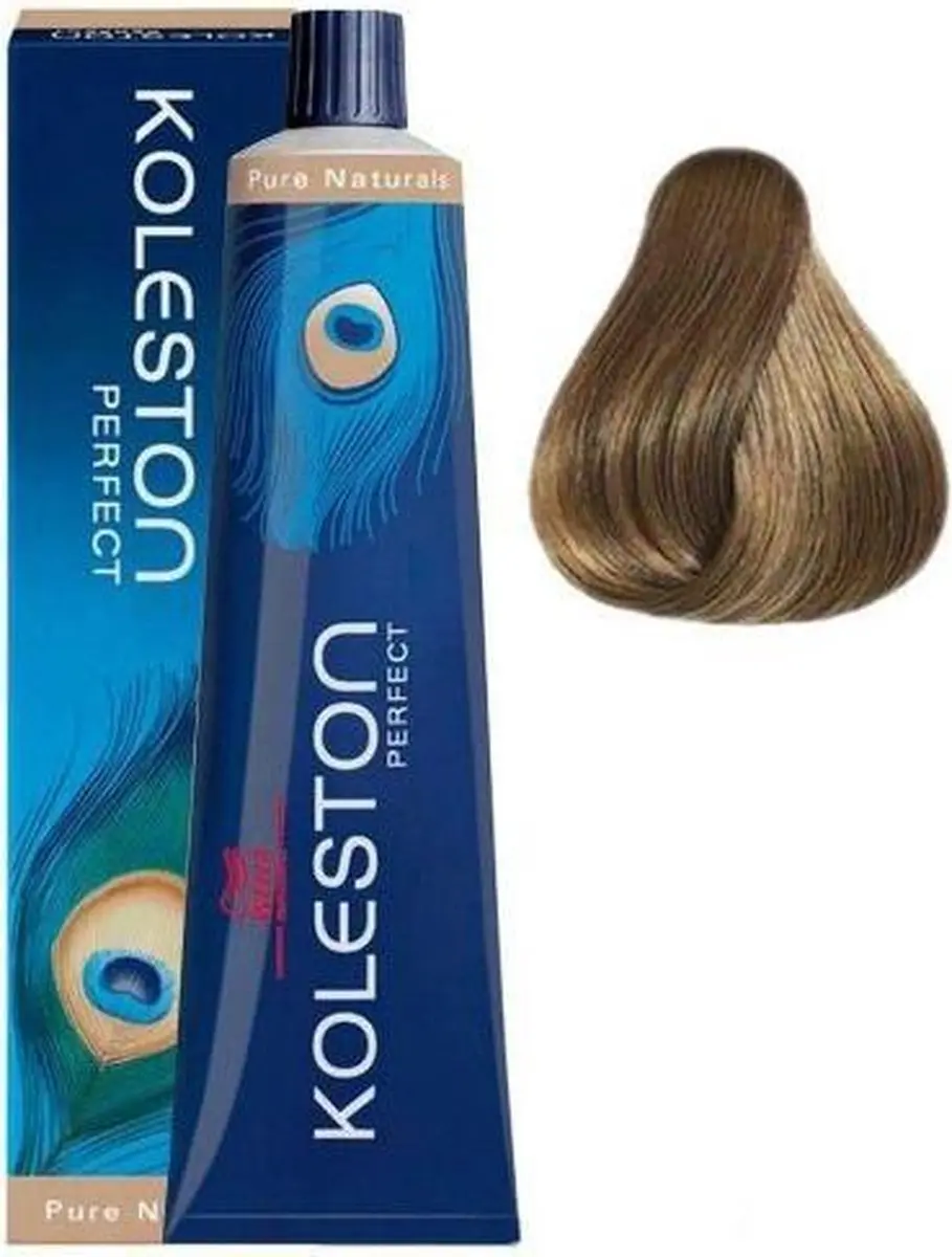 Wella Professionals Koleston Pure 7/03 Medium Natural Gold - 60ml