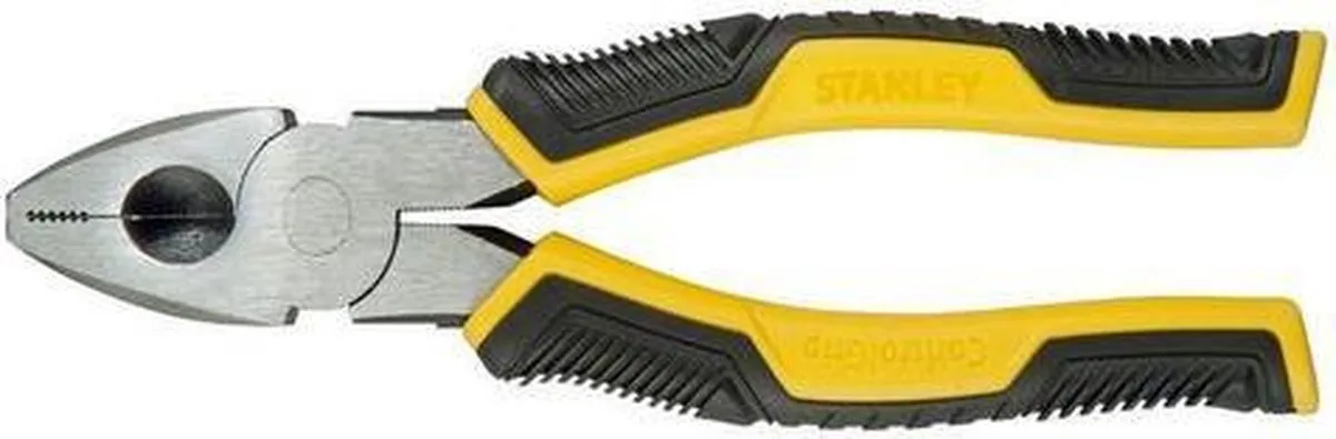 Stanley Dynagrip Combinatietang 200mm - Geel/Zwart