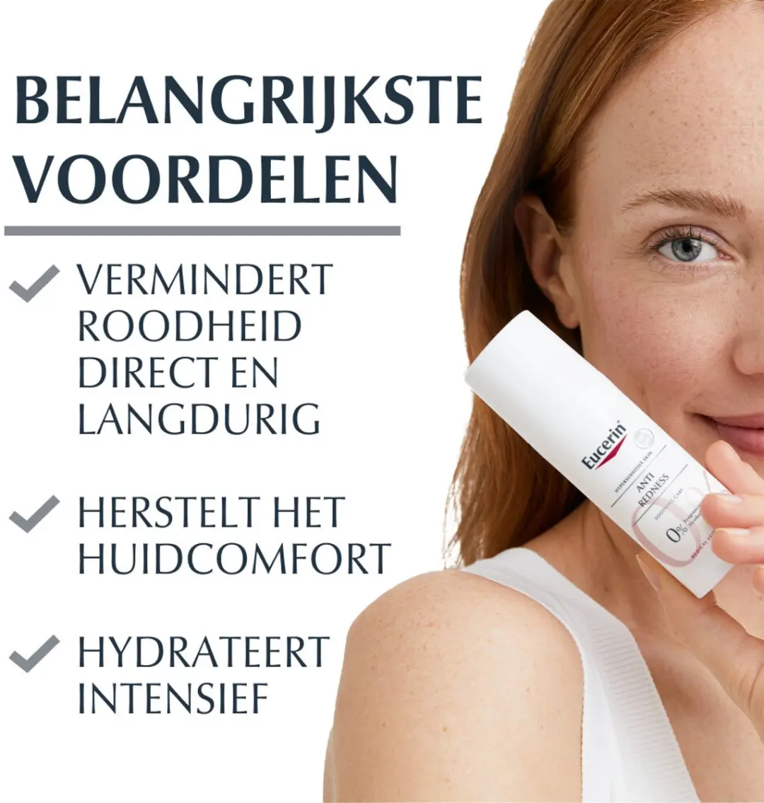 Eucerin AntiREDNESS Kalmerende Crème Rijke Textuur 100ml