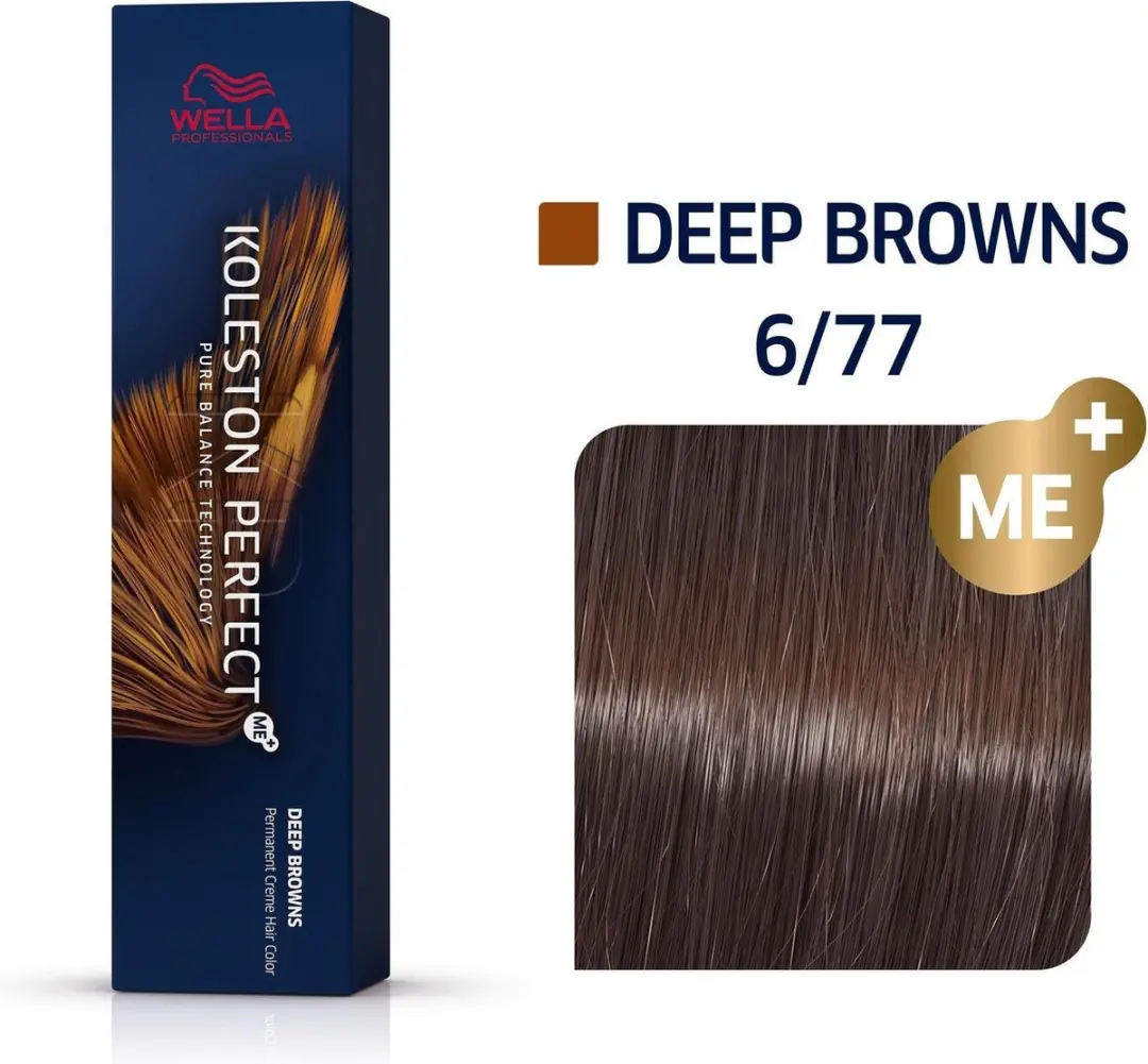 Wella Professionals Koleston Perfect Me+ Haarverf 6/77 Deep Browns 60ml