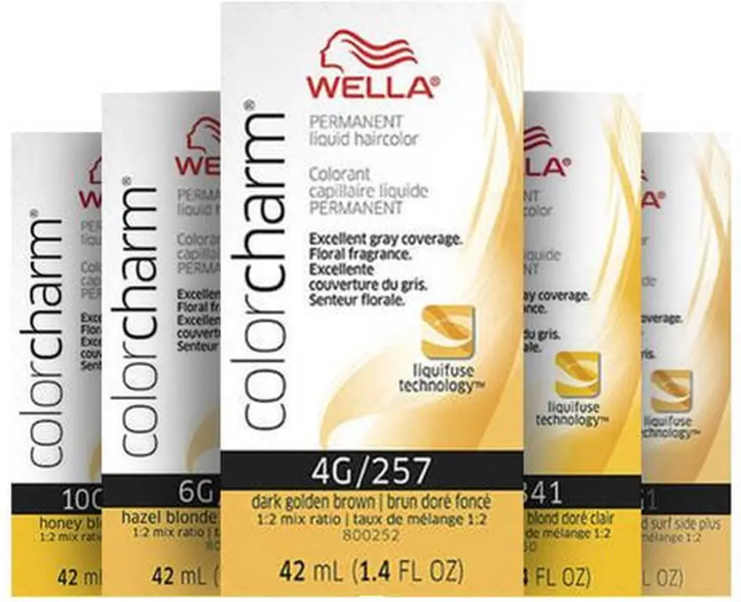 Wella Professionals Color Charm Permanent Haarkleuring 6G Hazel Blonde 137ml