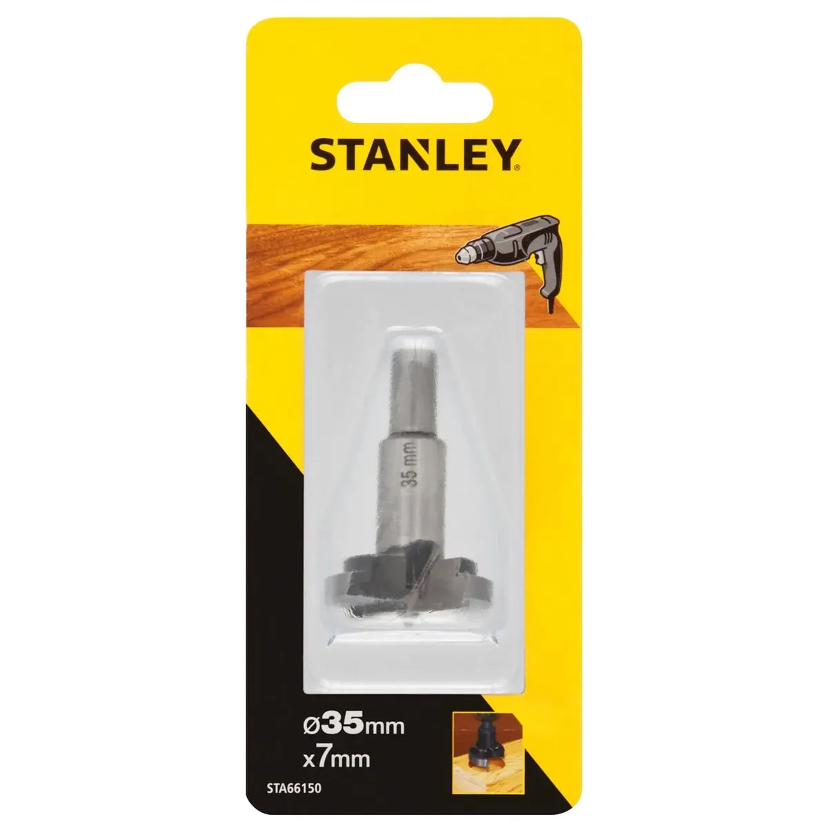 Stanley Frees Hout Ø35mm STA66150-QZ