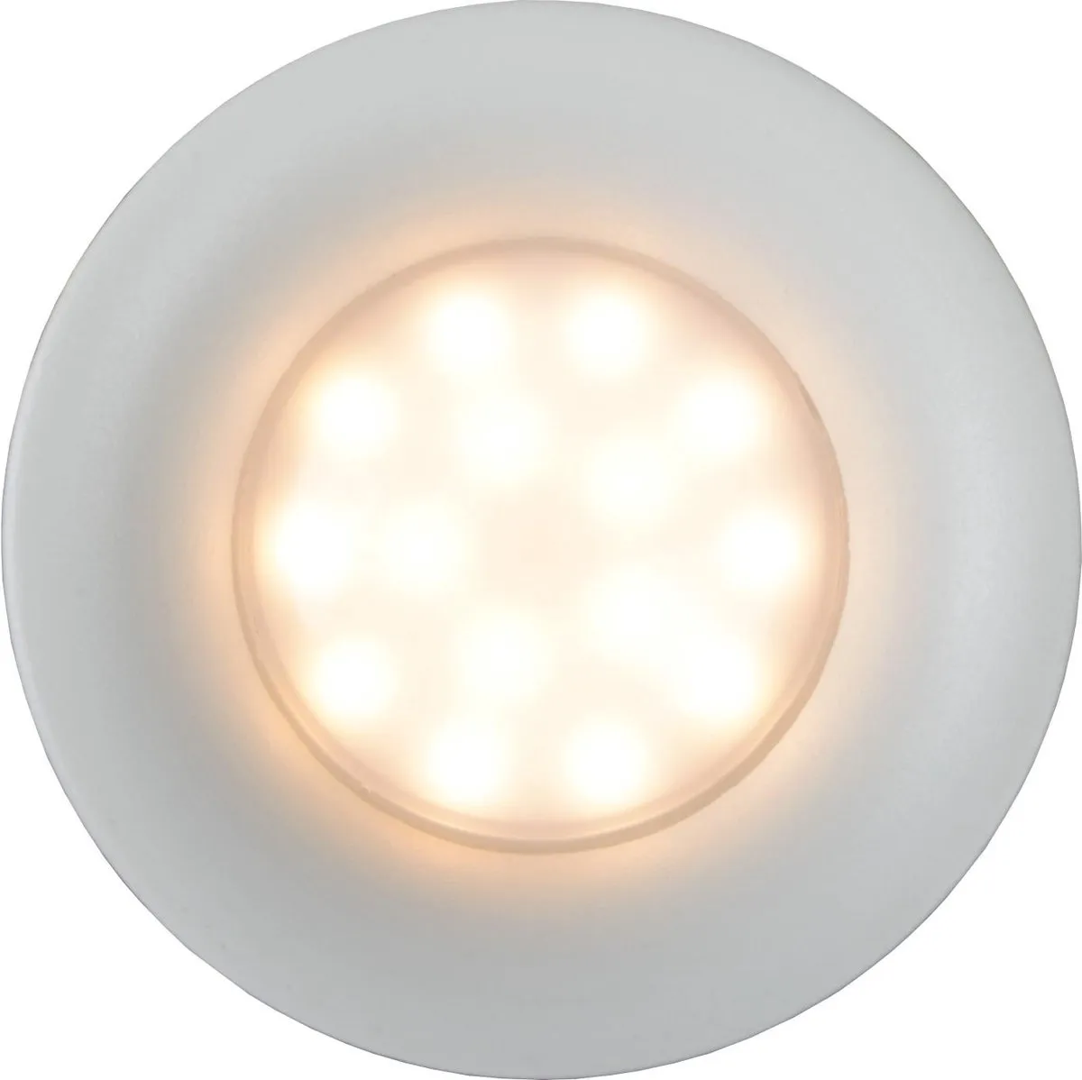 Lucide ZIVA Inbouwspot Badkamer Ø8,4cm GU10 IP44 - Wit